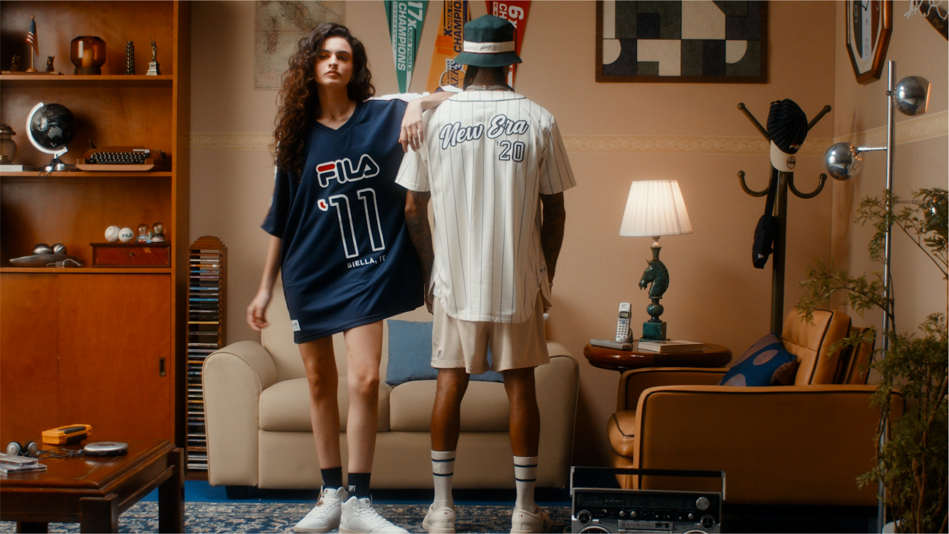 New Era x Fila